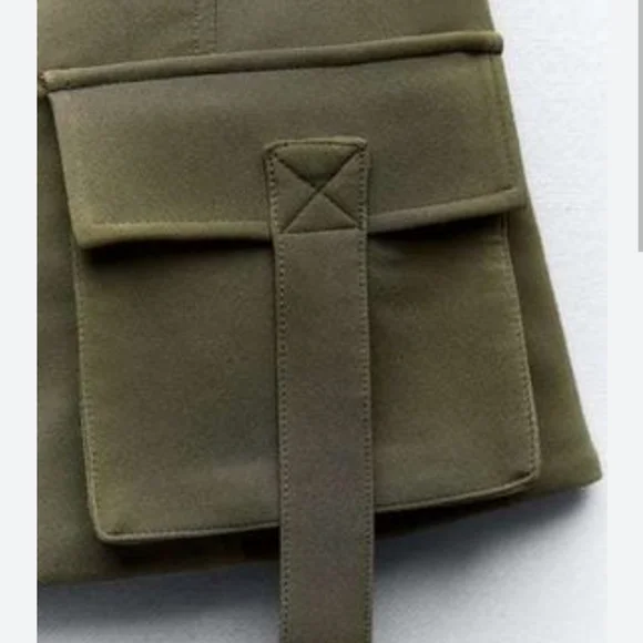 ZARA STRAPLESS TOP WITH POCKETS SIZE M- NWT - Picture 9 of 9